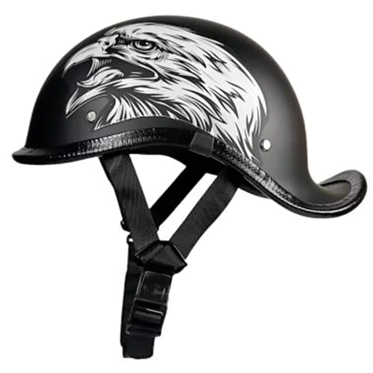 Halve helm motorfiets