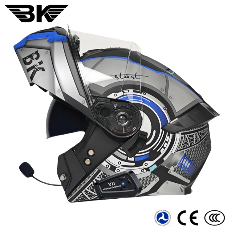 Motorhelm met Bluetooth