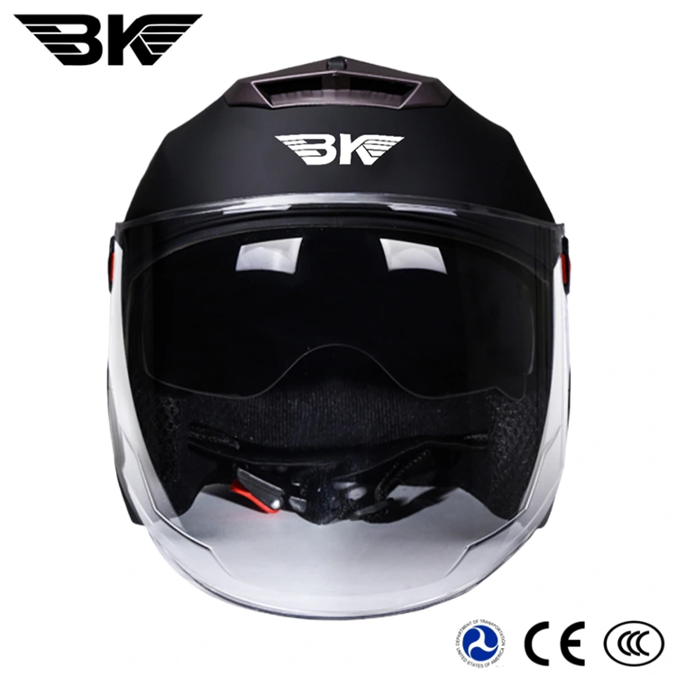 Unisex 3/4 motorhelmen met vizier